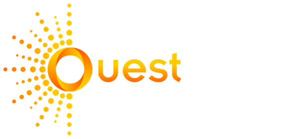 Ouest Solar Logo white